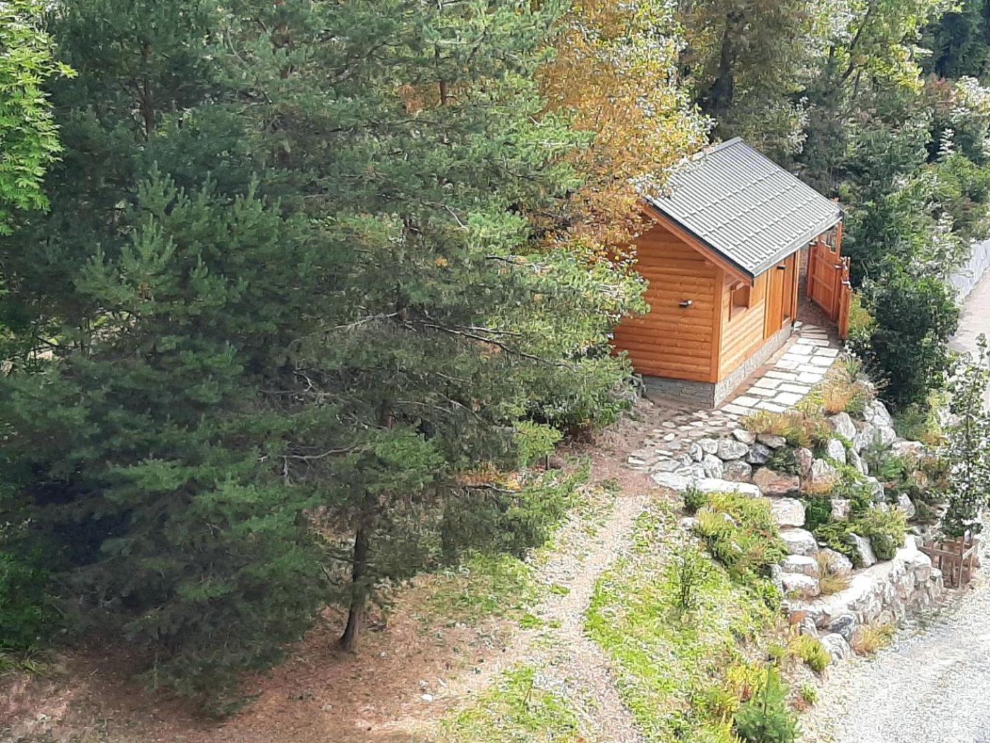 Petit Chalet Neuf Independant 2 Pers "La Cabane De Jean " Briançon Exterior foto