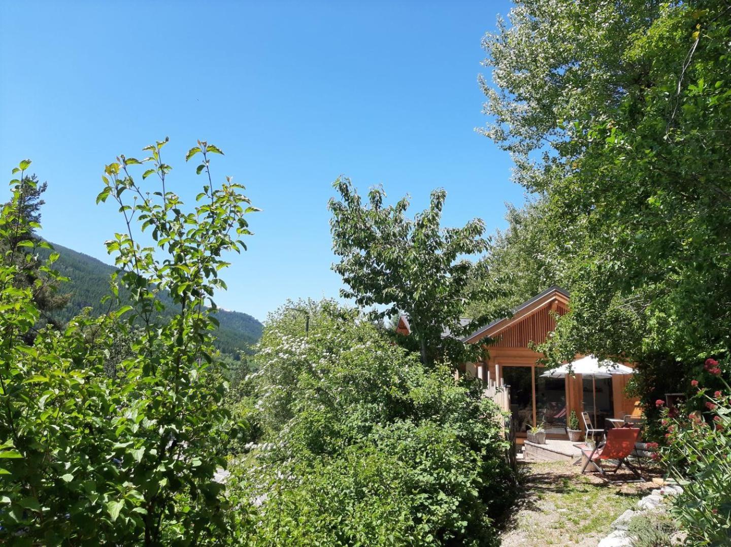 Petit Chalet Neuf Independant 2 Pers "La Cabane De Jean " Briançon Exterior foto